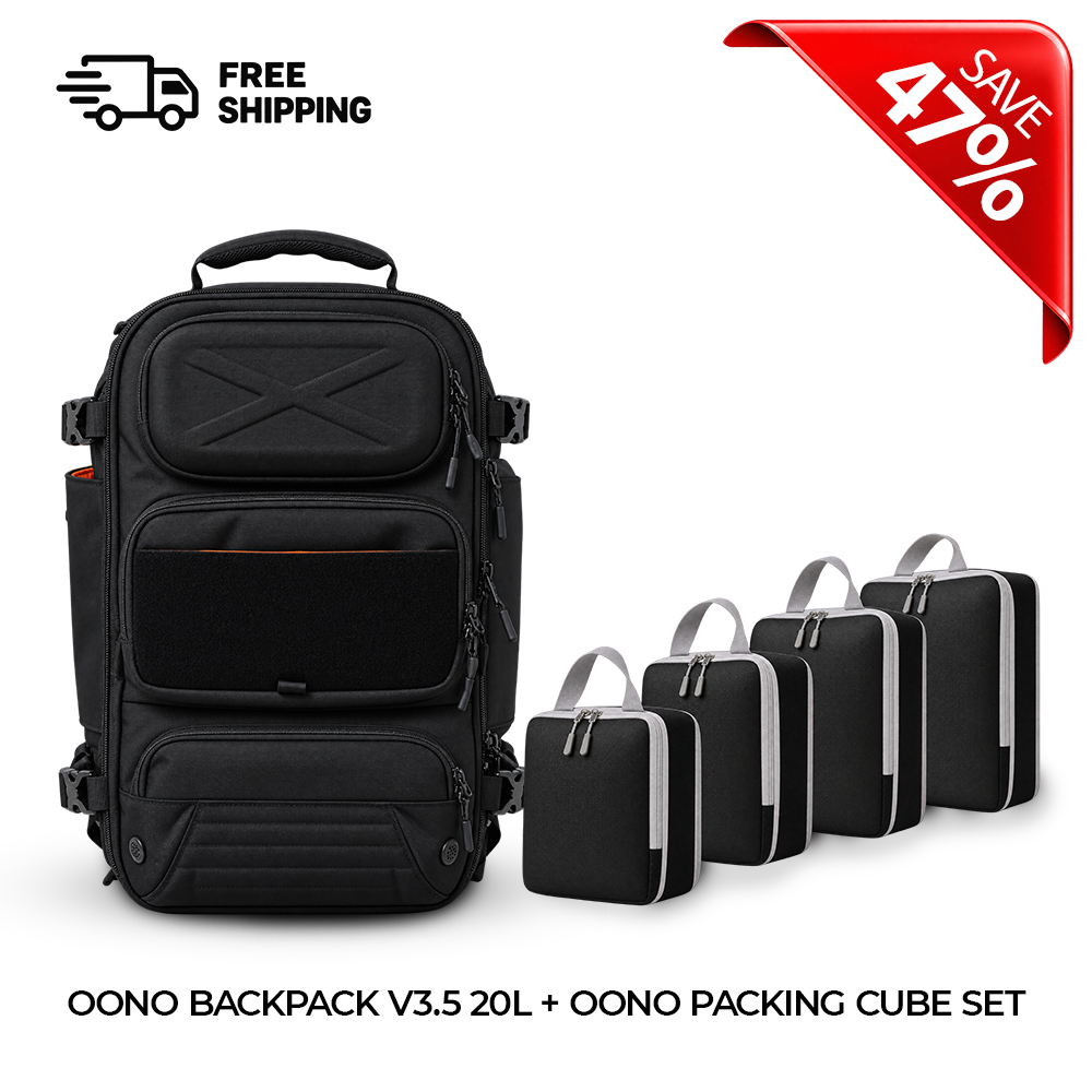 Oono Backpack V3.5 + Packing Cube Set