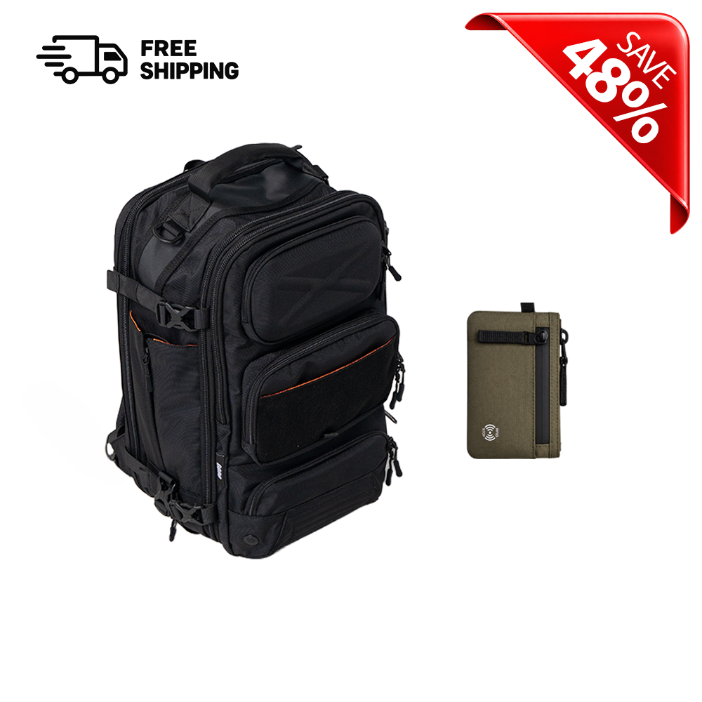 Oono Backpack V3.5  + Slim RFID Wallet