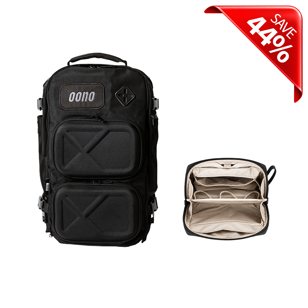 Oono Backpack V2 + Toiletry bag