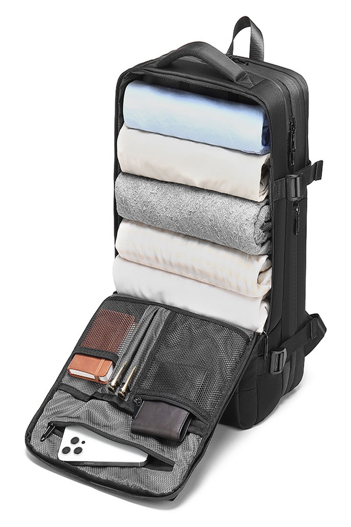 Executive Backpack 30L spacious organized main compartment