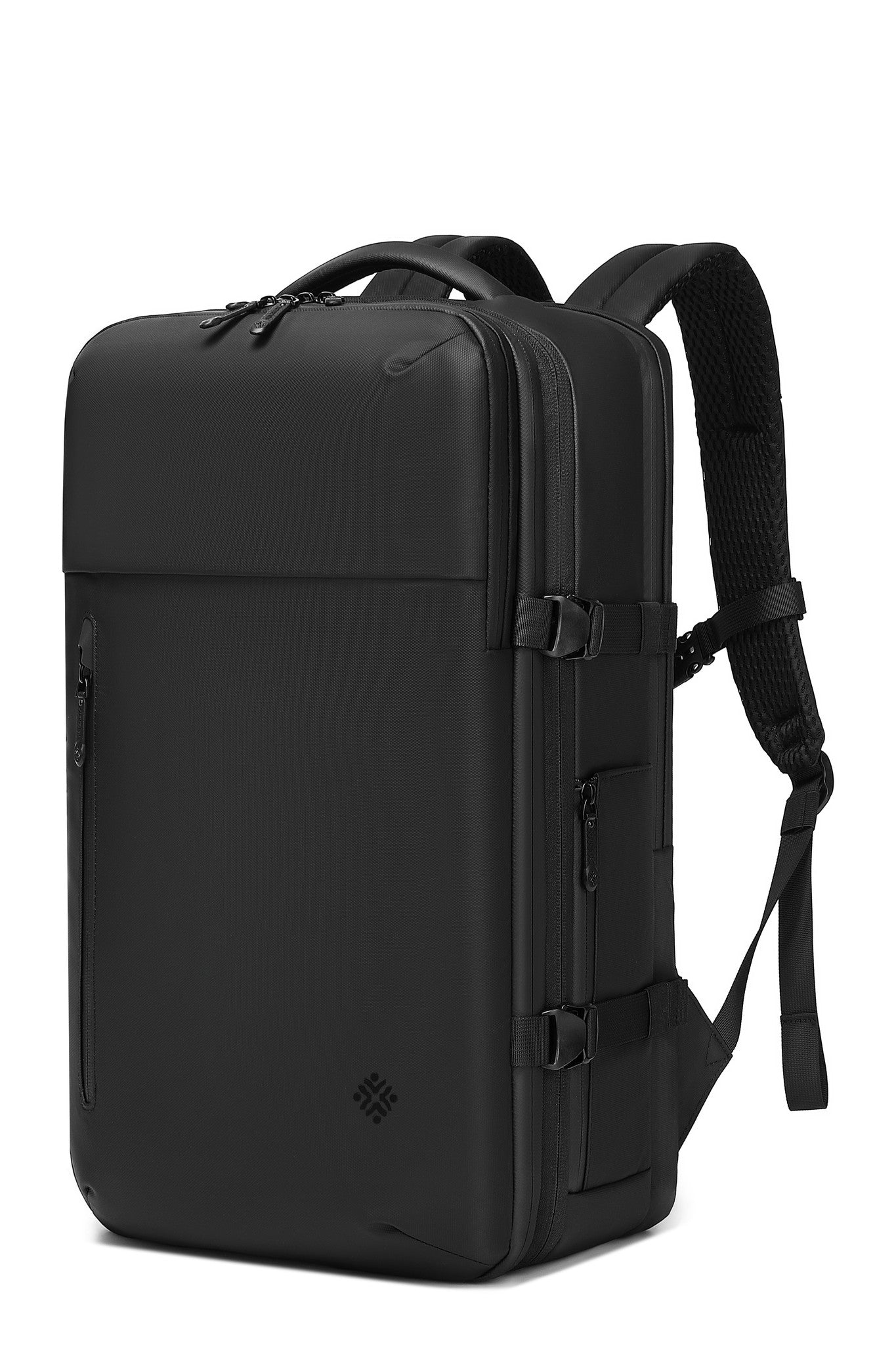 Executive Pro Backpack 35L in black, front three-quarter view
