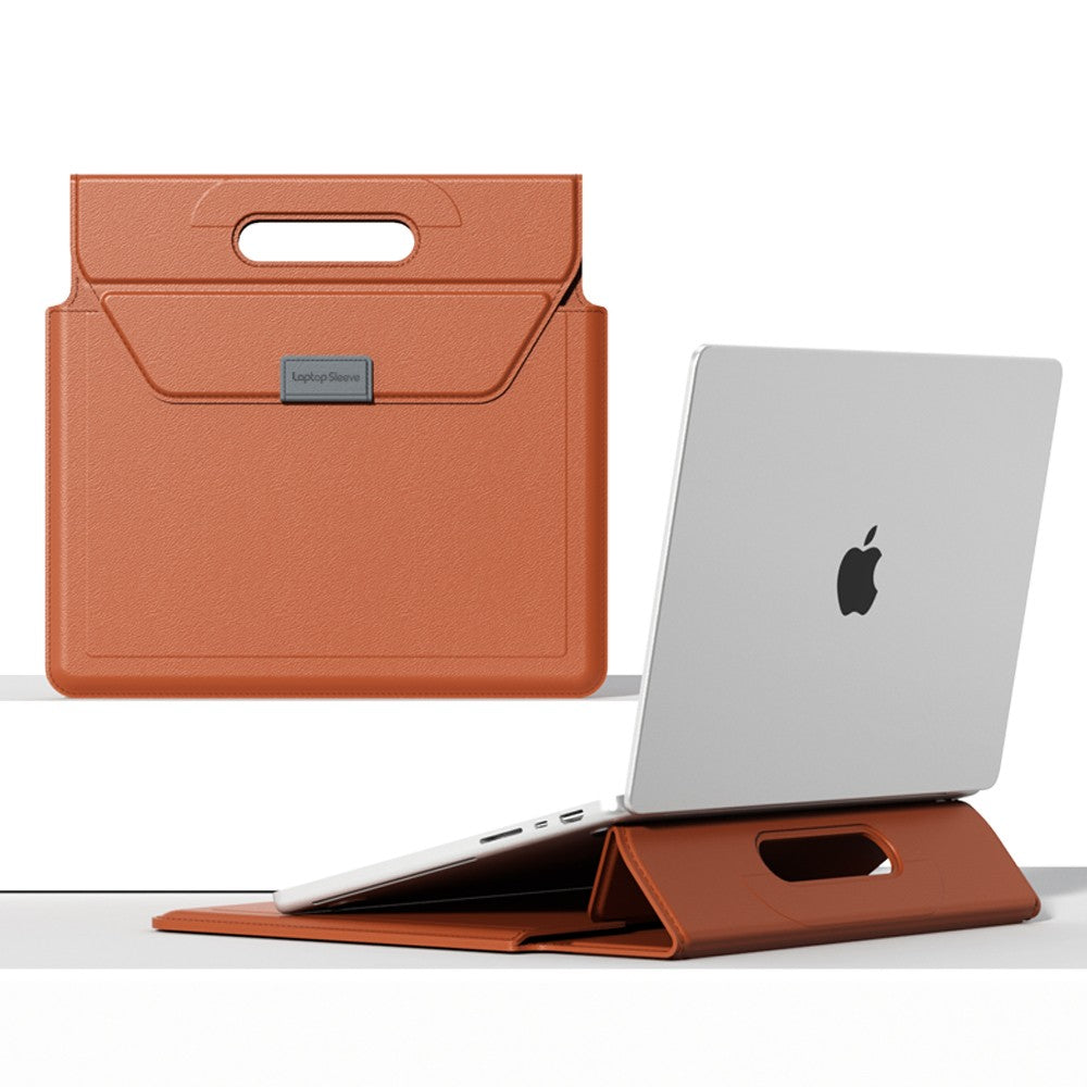 Orange Laptop Sleeve With Handle