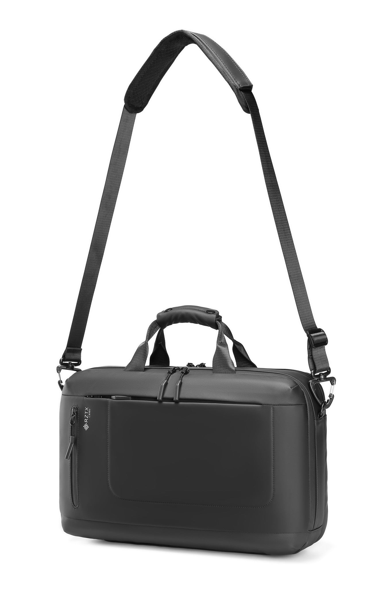 Adjustable, removable shoulder strap worn cross-body