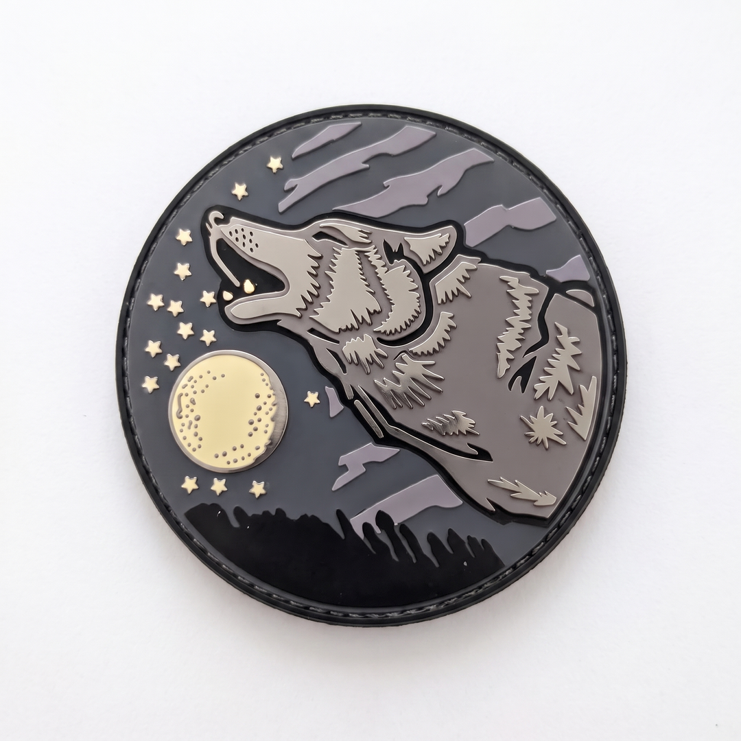 Wolf PVC Patch