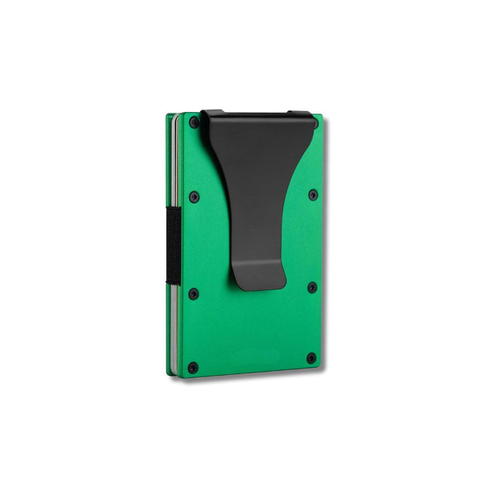 RFID-Blocking Aluminum Cardholder with Money Clip