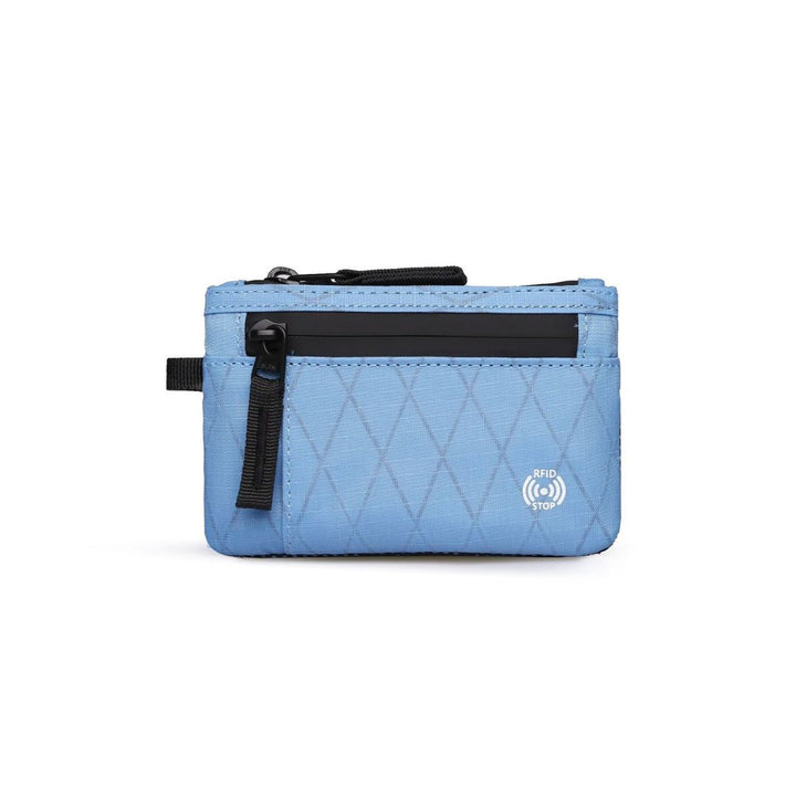 RFID-Blocking Slim Wallet with Moneyclip