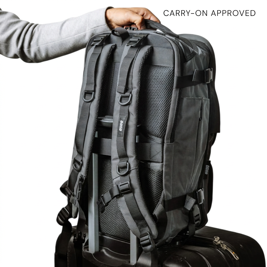 Oono Backpack V2 20L quick-access pockets